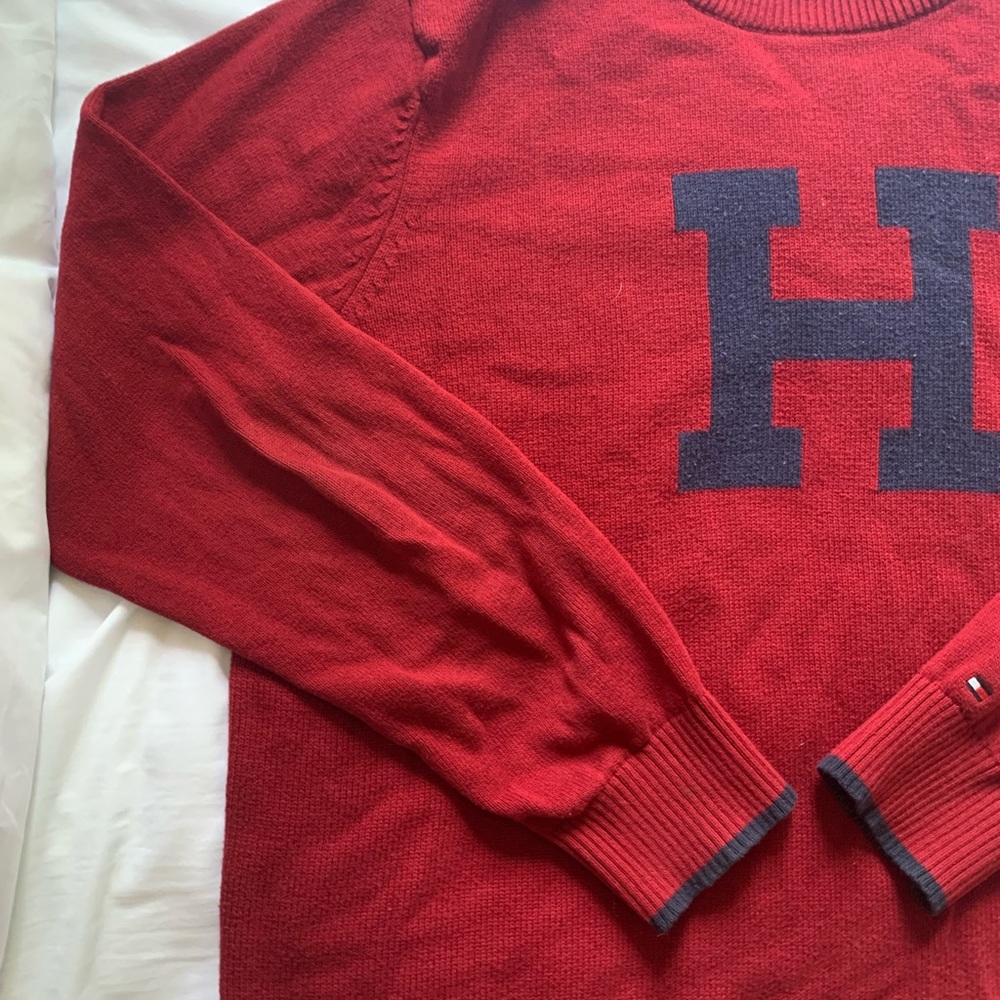 Tommy Hilfiger Crew Neck Sweater with H logo